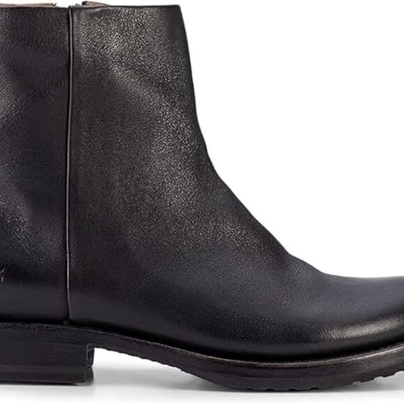 Frye Veronica Black Leather Boots - Picture 4 of 9